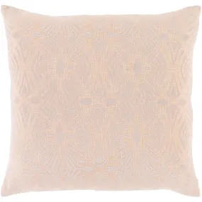 Accra Woven Square Pillow Peach, Lilac