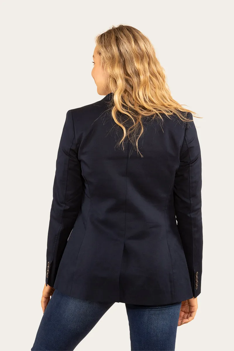 Amelia Womens Blazer - Dark Navy