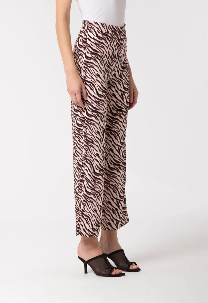 Animal Print Trouser