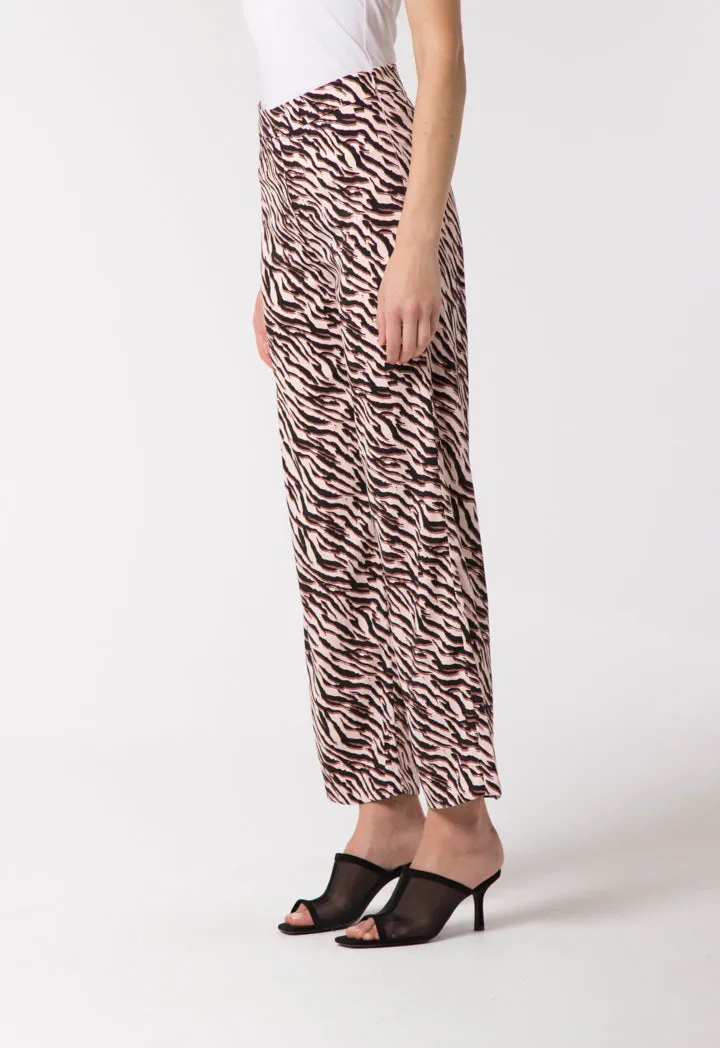 Animal Print Trouser