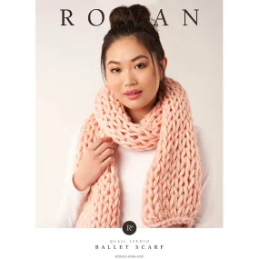 Ballet Scarf in Rowan Big Big Wool - Digital Version RTP005-00006