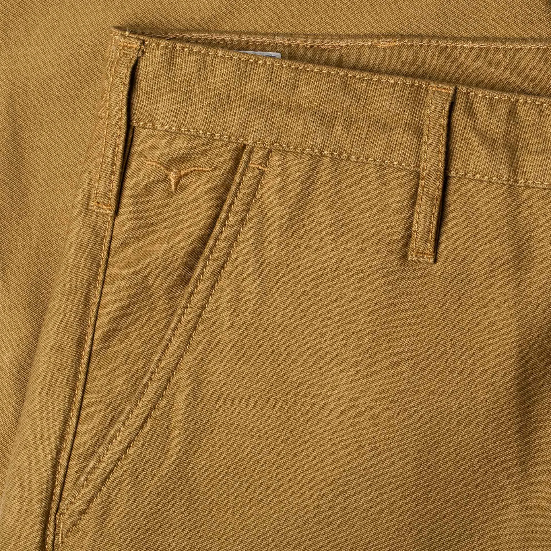 BC-03 STRAIGHT CHINO 10 oz. golden brown military twill [CORE]