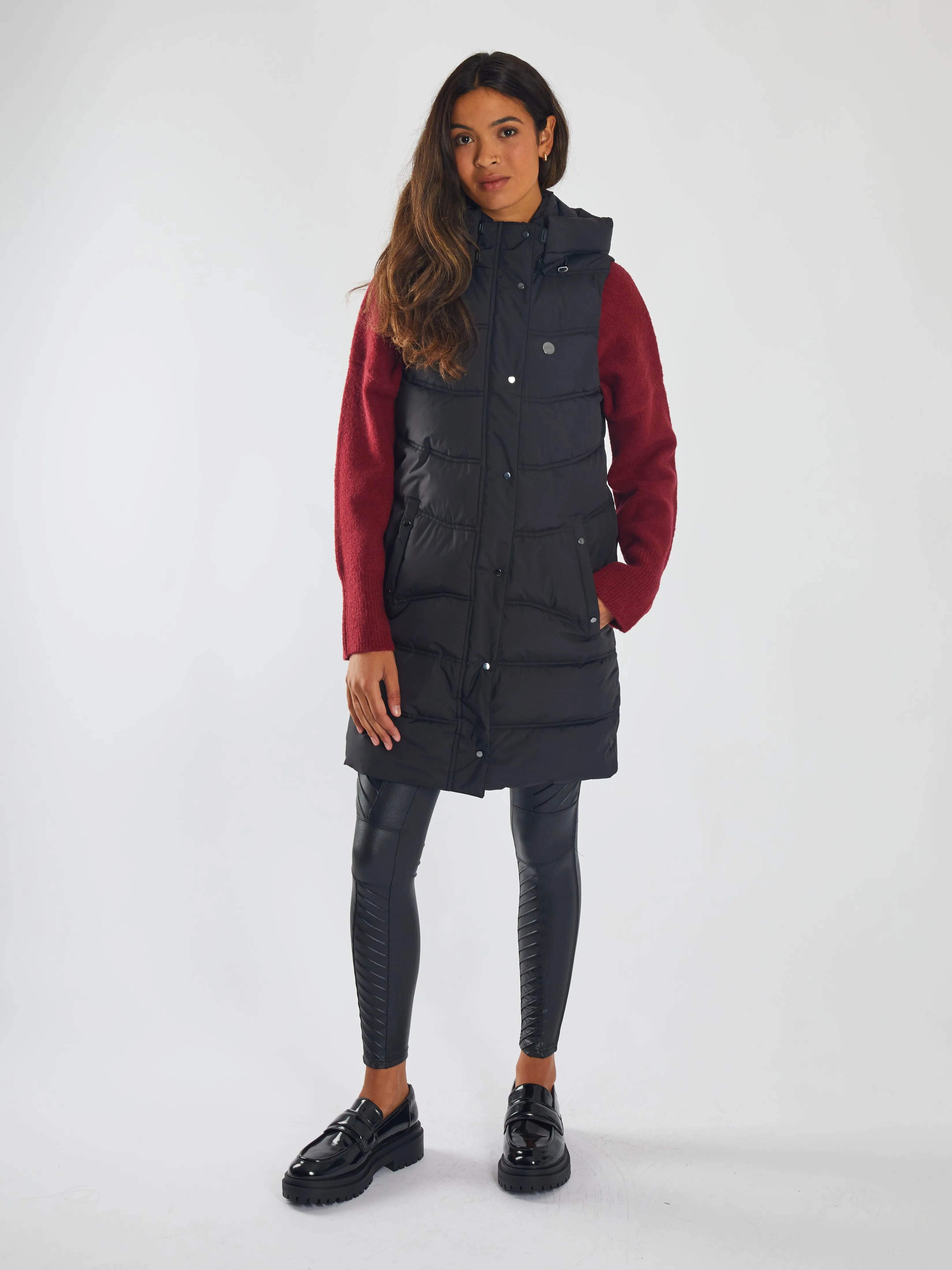 Bena Gilet Jet Black