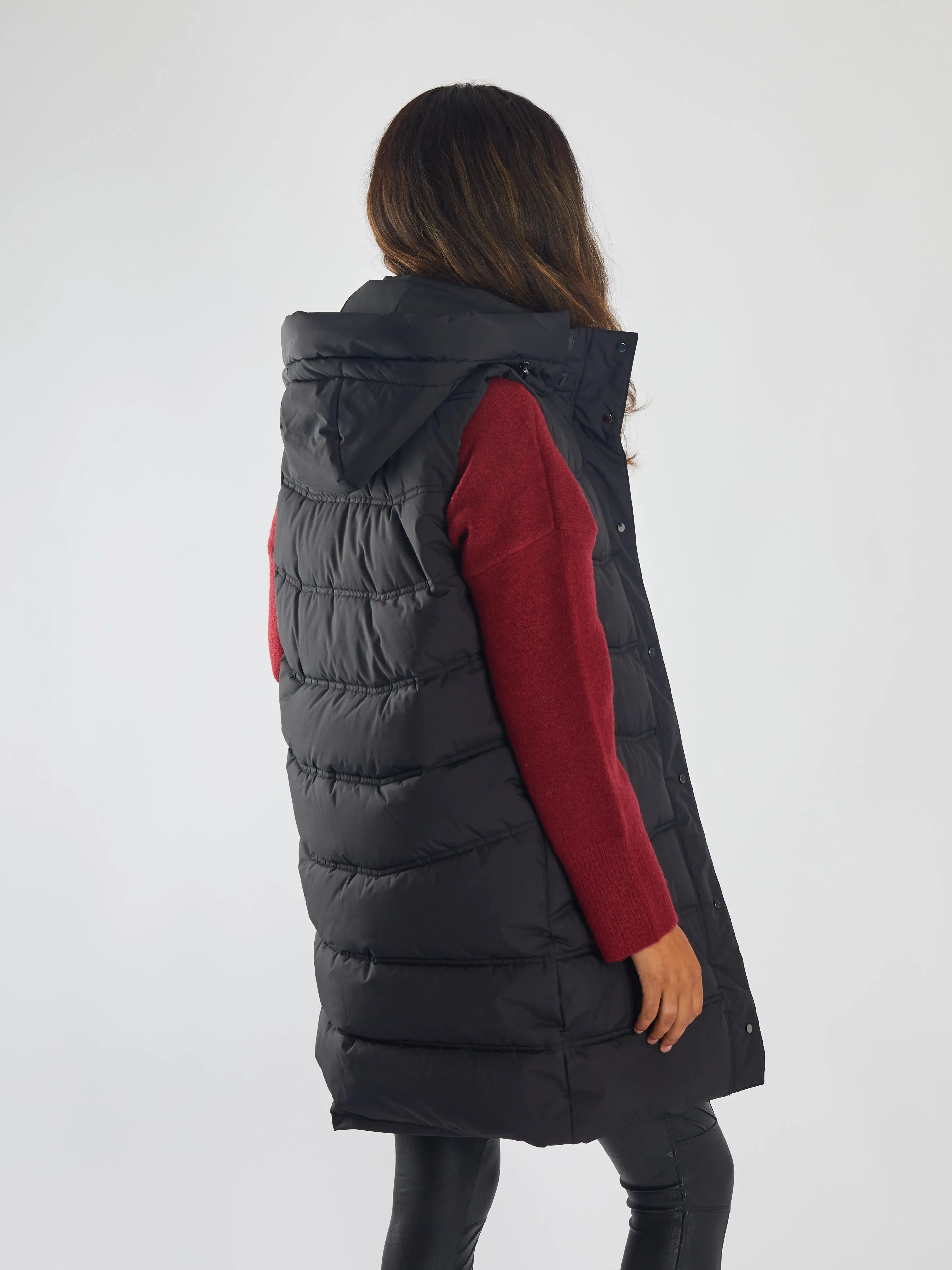 Bena Gilet Jet Black