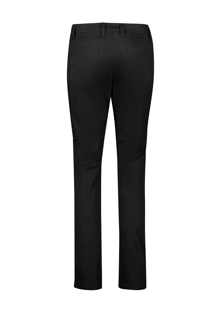 Biz Corporate Womens Slim Leg Stretch Chino Pant (RGP263L)