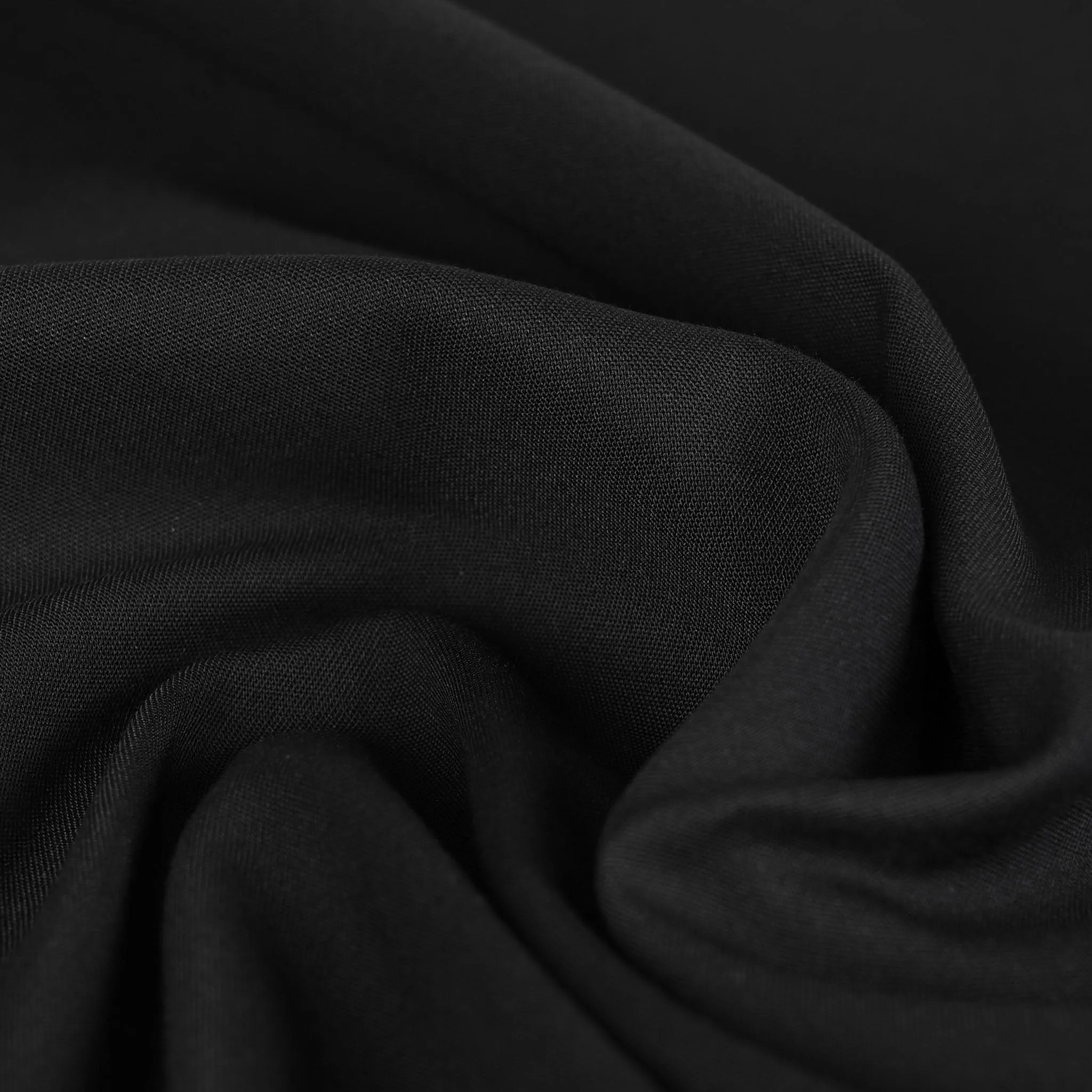 Black Double Weave Fabric 97096