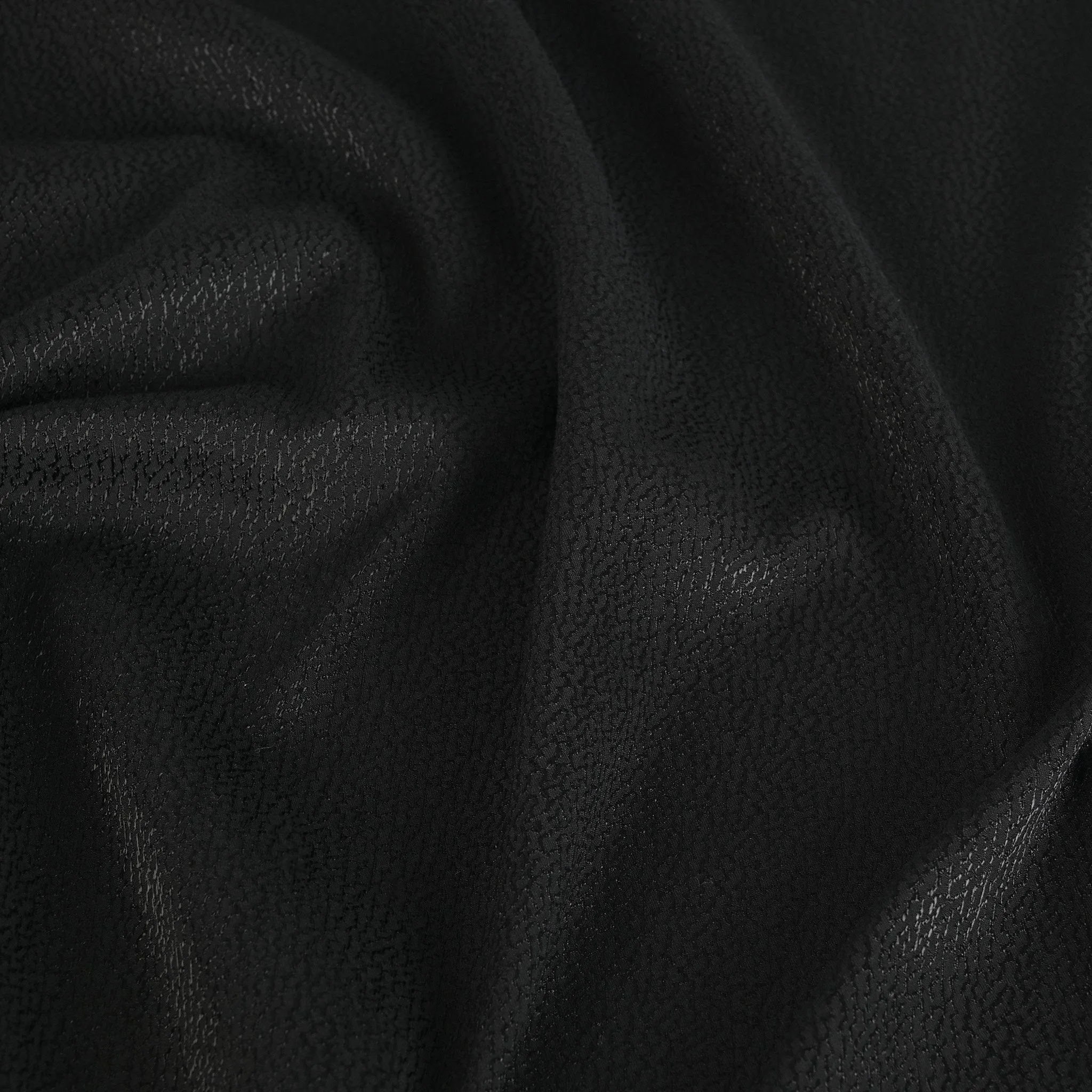 Black Jacquard Fabric 95327