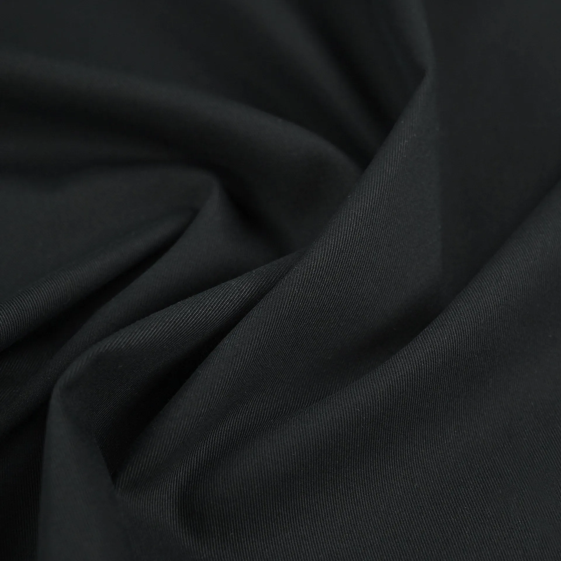 Black Twill Fabric 5366