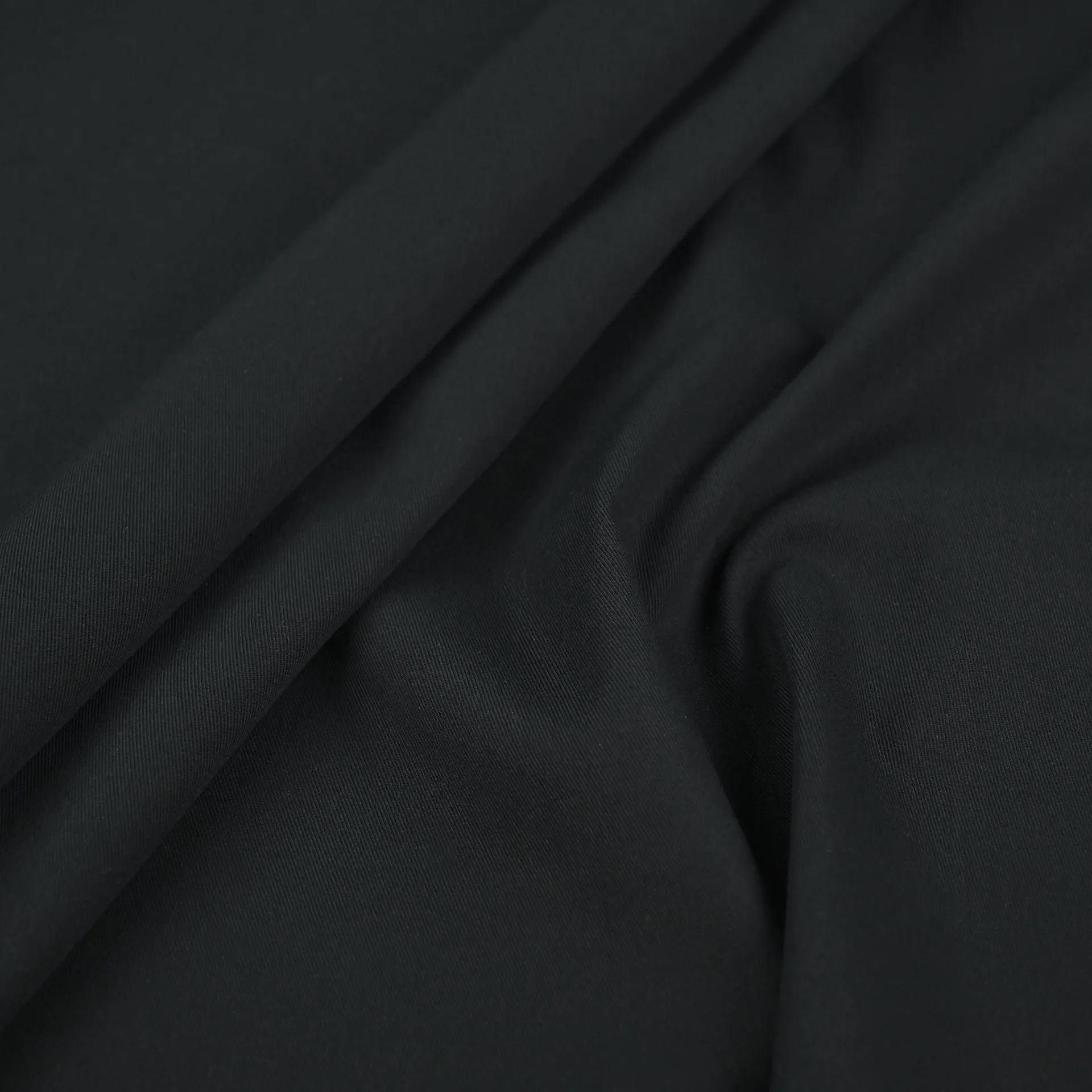 Black Twill Fabric 5366