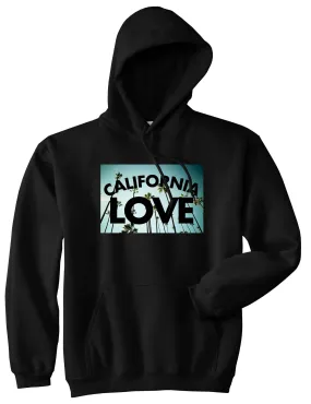 California Love Cali Palm Trees Pullover Hoodie