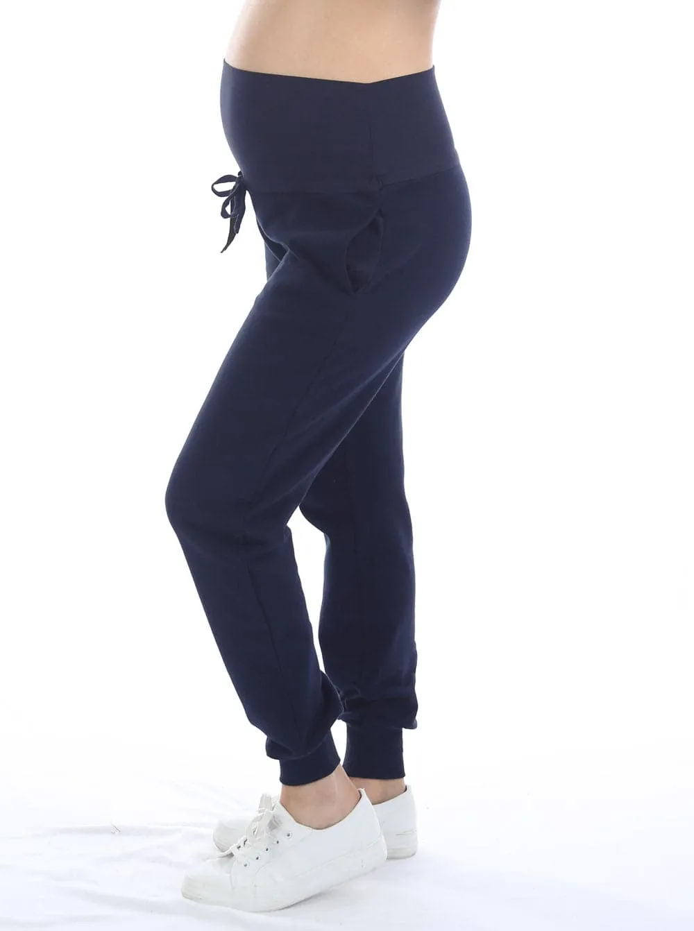 Calla Black Maternity Tracksuit Set