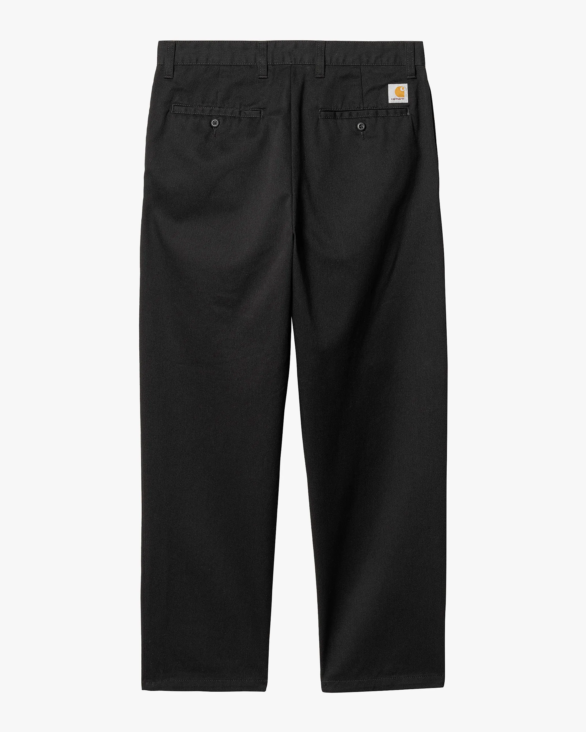 Carhartt WIP Calder Pant Relaxed Tapered Mens Trousers - Black Rinsed