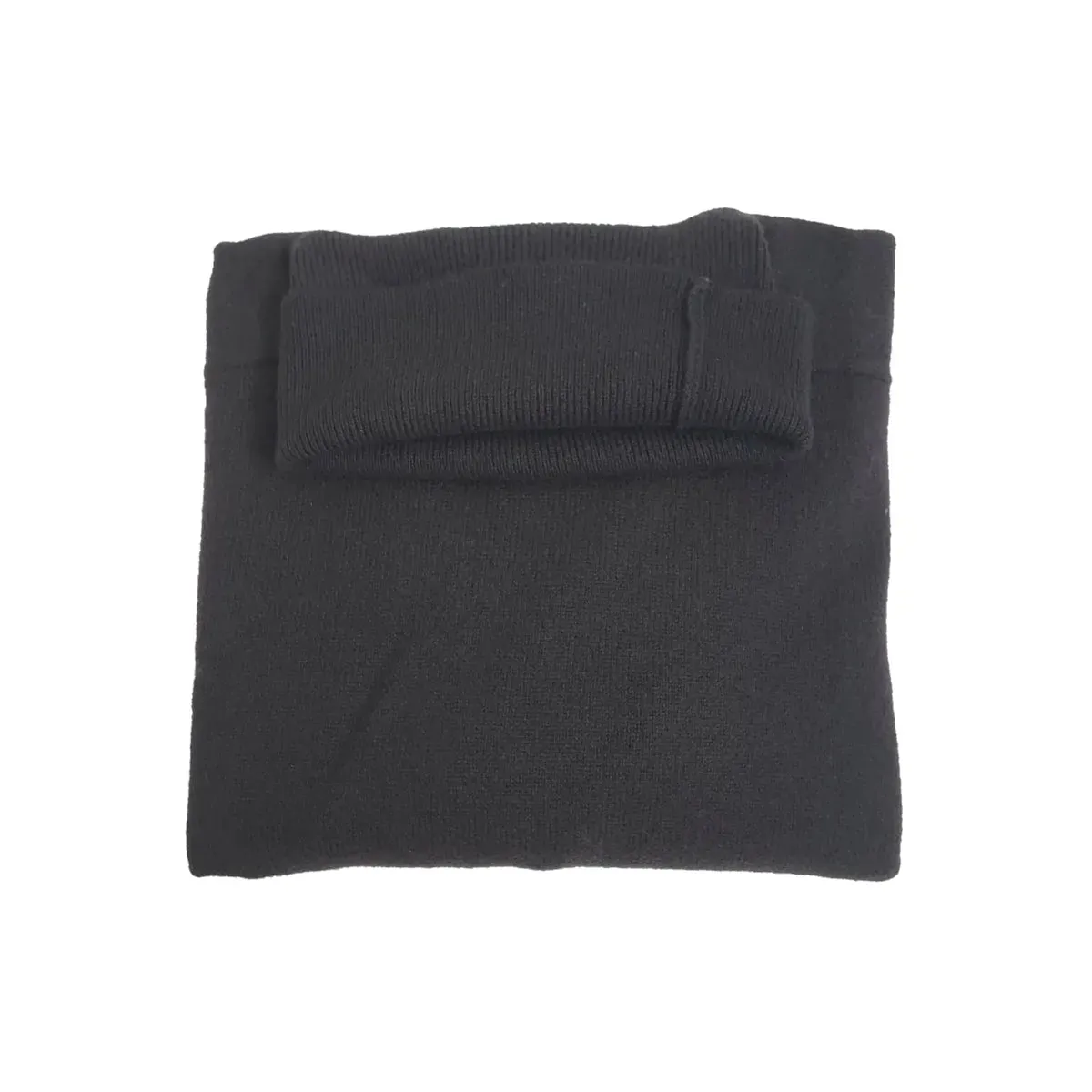 Cashmere Loose Fit Saddle Shoulders Roll Neck Jumper