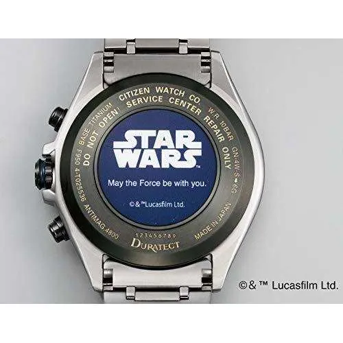 CITIZEN ATTESA ECO-DRIVE GPS RADIO WAVE STAR WARS LIMITED MODEL MEN WATCH (1200 Limited) CC4005-63L