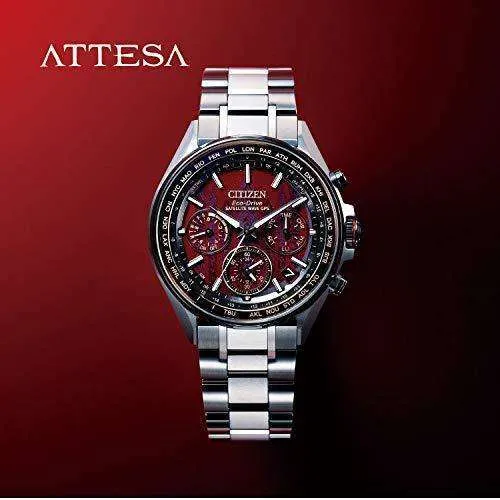 CITIZEN ATTESA ECO-DRIVE  GPS SATELLITE WAVE JOUNETSU COLLECTION MEN WATCH (1100 Limited) CC4005-71Z