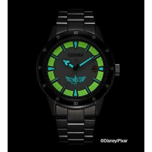 CITIZEN DISNEY COLLECTION BUZZ LIGHTYEAR MODEL SILVER MEN WATCH (800 LIMITED) AW1166-66A