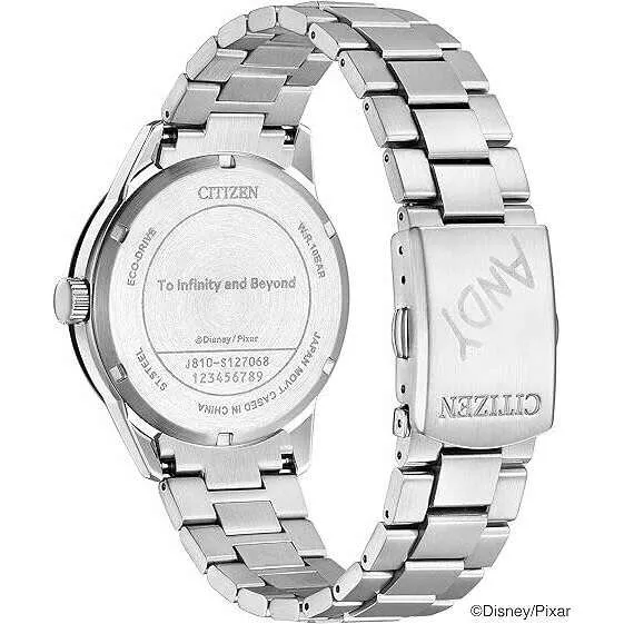 CITIZEN DISNEY COLLECTION BUZZ LIGHTYEAR MODEL SILVER MEN WATCH (800 LIMITED) AW1166-66A