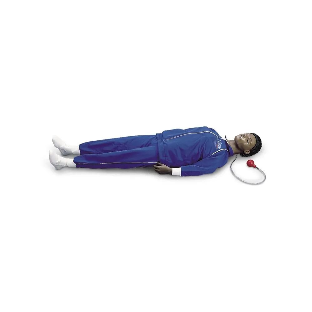 CPARLENE® Full-Size Manikin with CPR Metrix and iPad®* - Dark