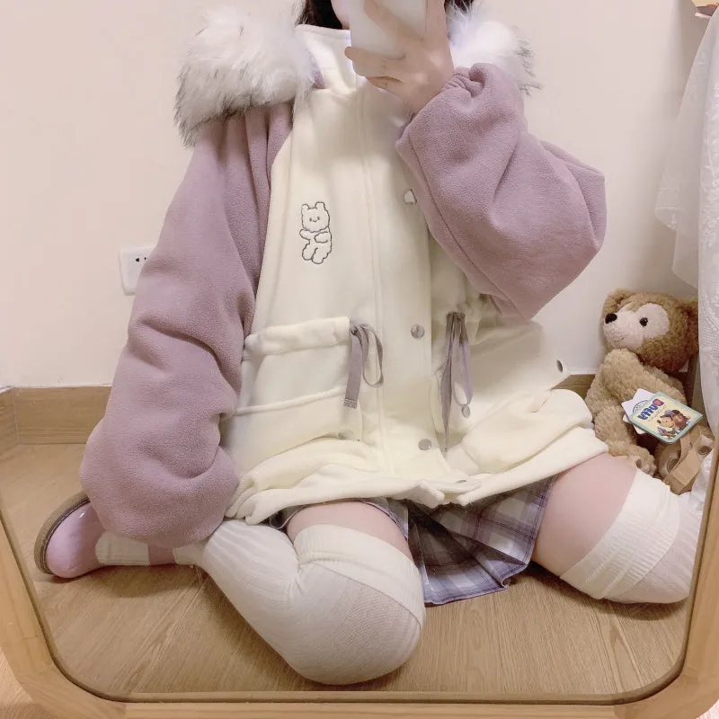 Cute Bear Cozy Coat