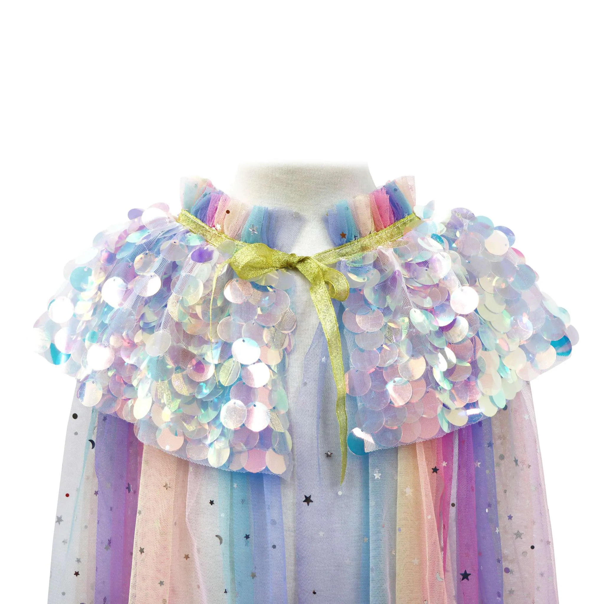 Dazzling Rainbow Cape