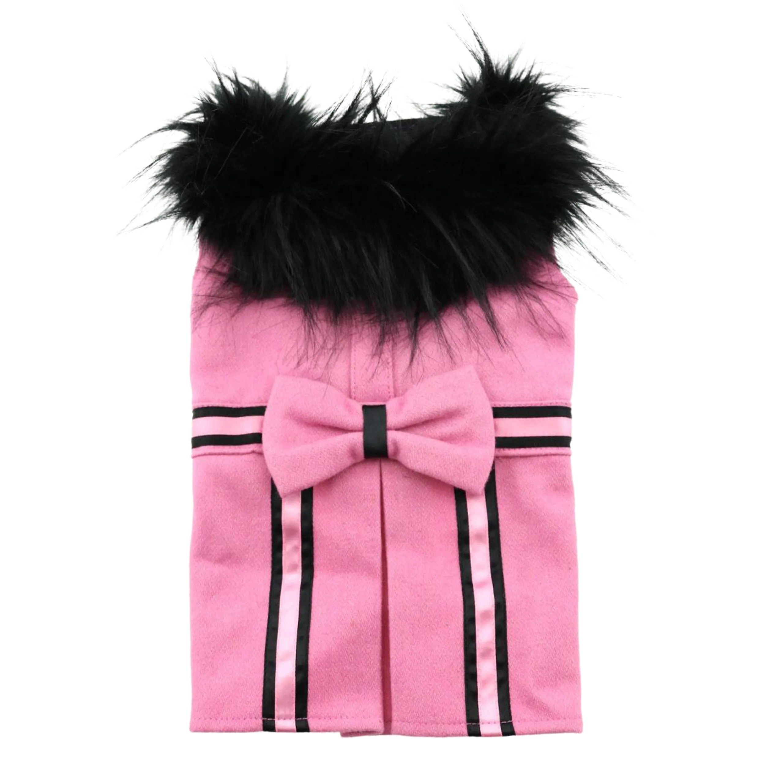 Designer Coat | Fancy Pink Wool