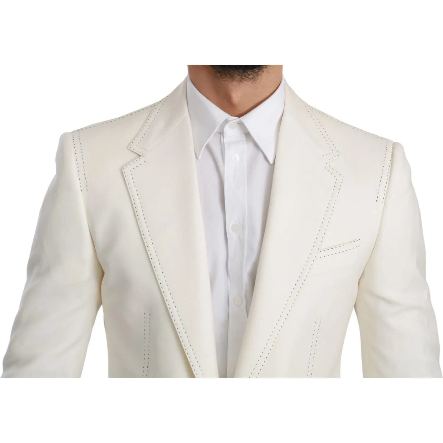 Dolce & Gabbana Elegant Slim Fit Virgin Wool Blazer