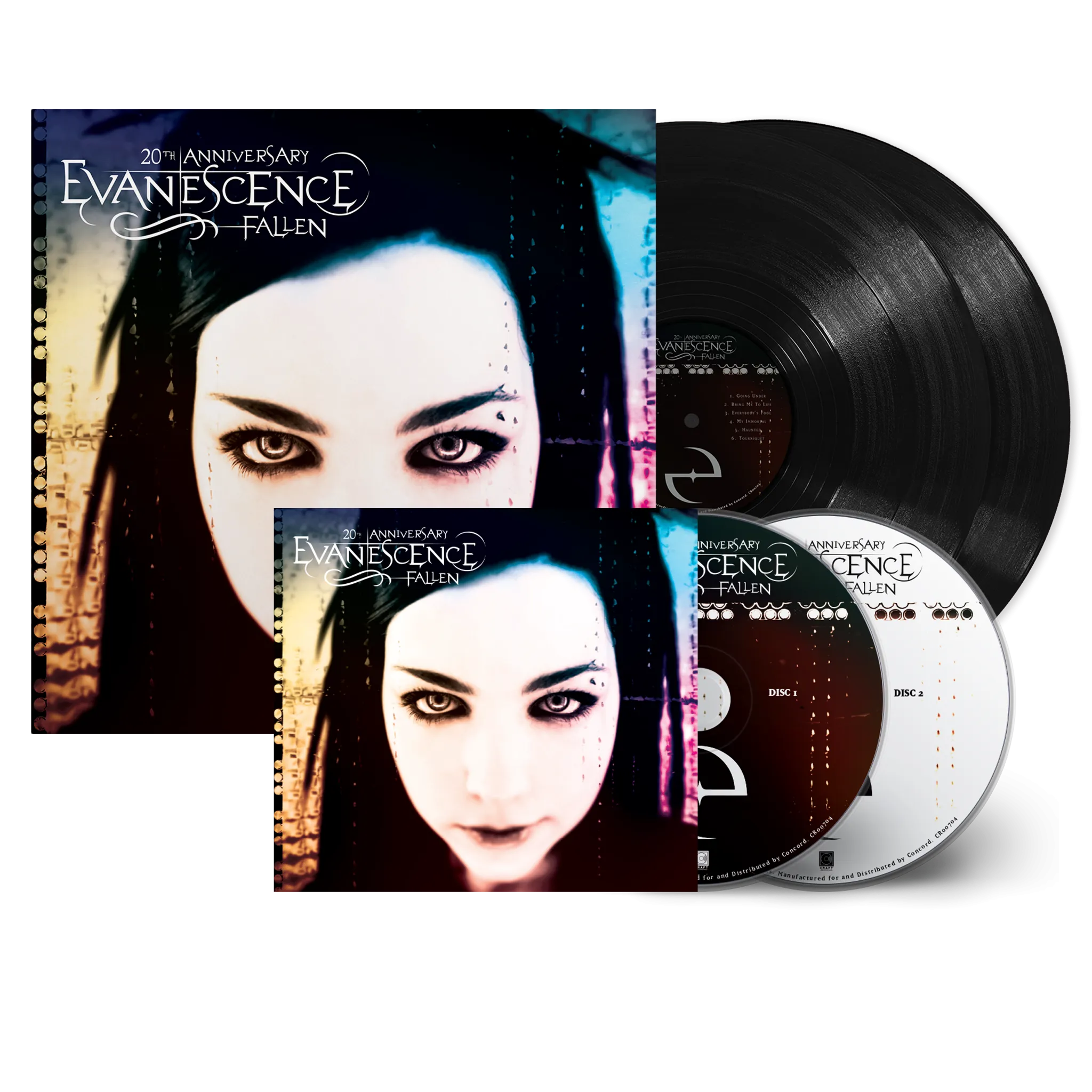 Fallen - 20th Anniversary Edition (2-LP Black Vinyl)   20th Anniversary Edition (2-CD) Bundle