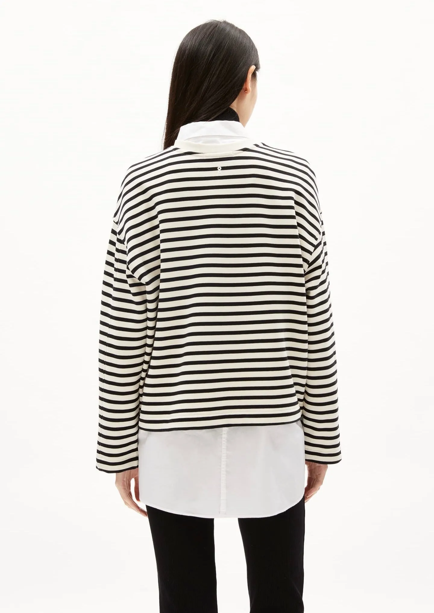 Frankaa Maarleen Sweatshirt in Undyed-Black