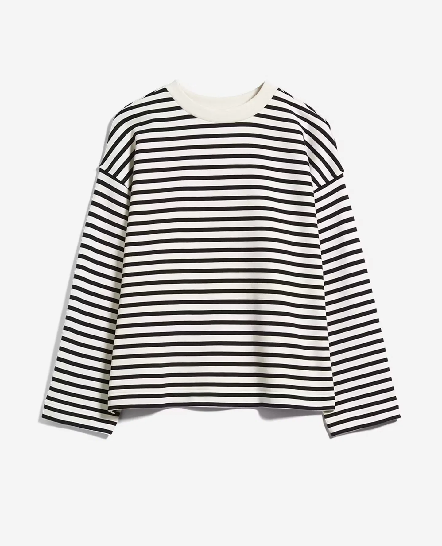 Frankaa Maarleen Sweatshirt in Undyed-Black