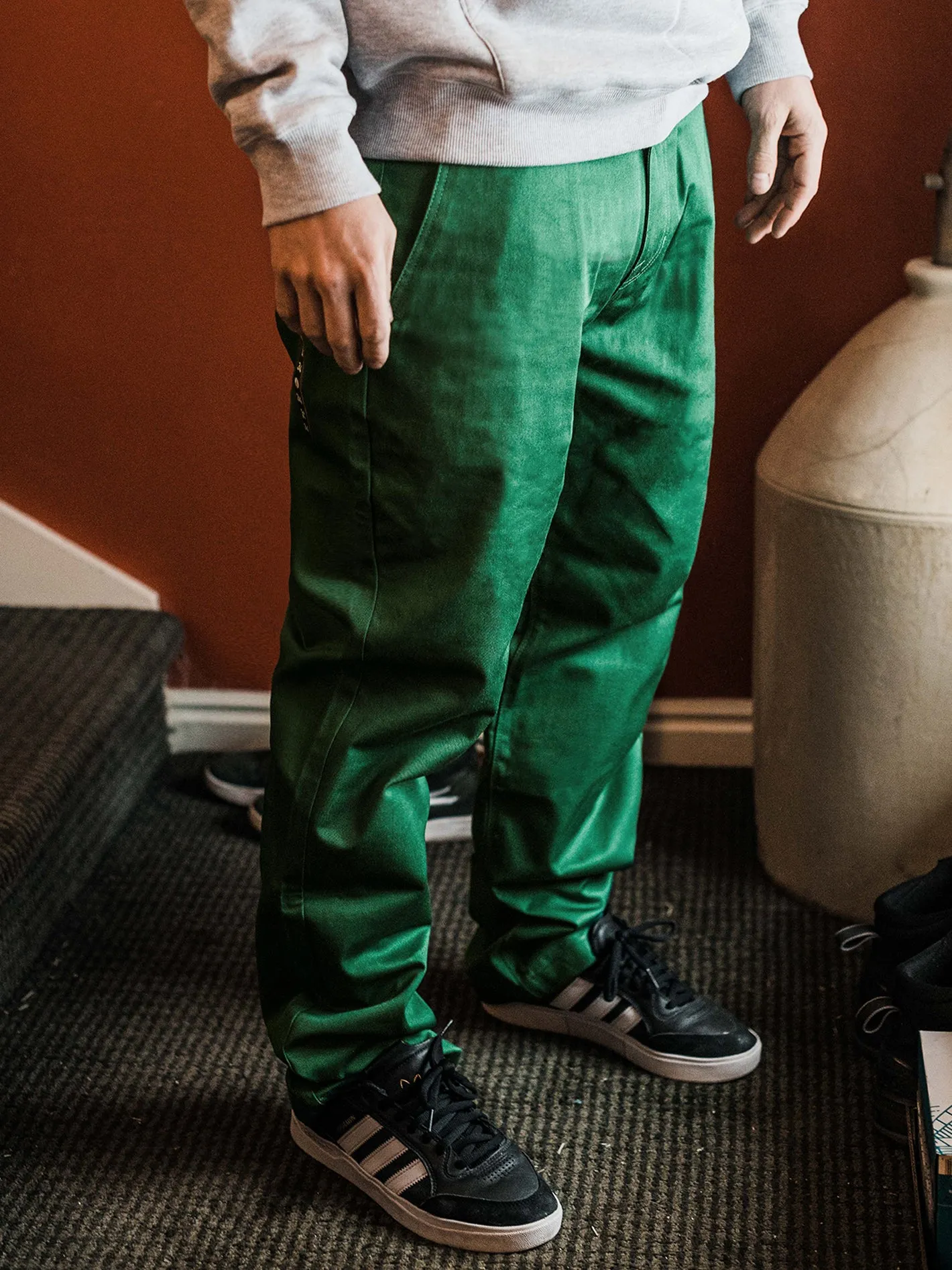 Frickin Skate Chino Pants - Pine