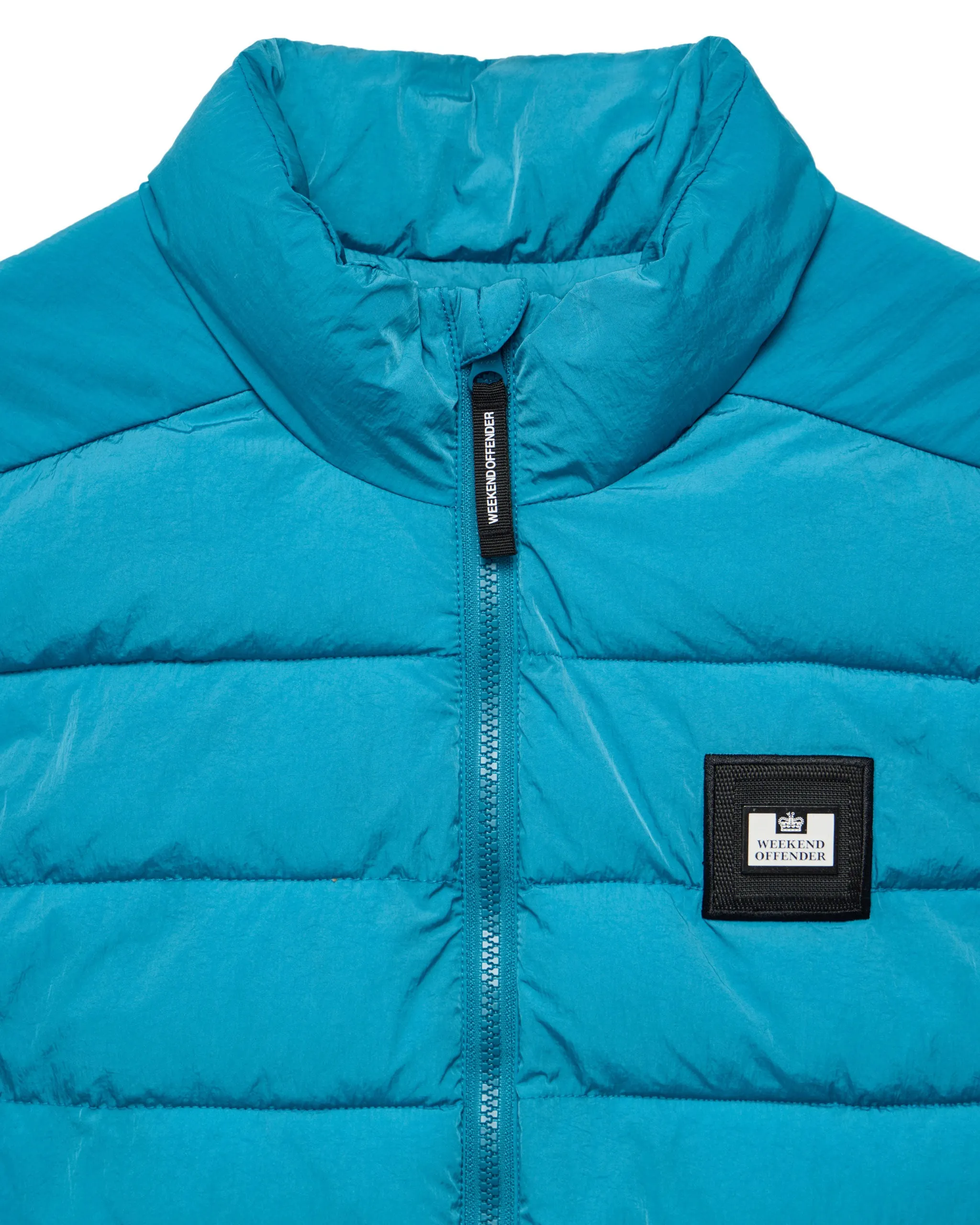 Gacha Padded Gilet Kingfisher Blue