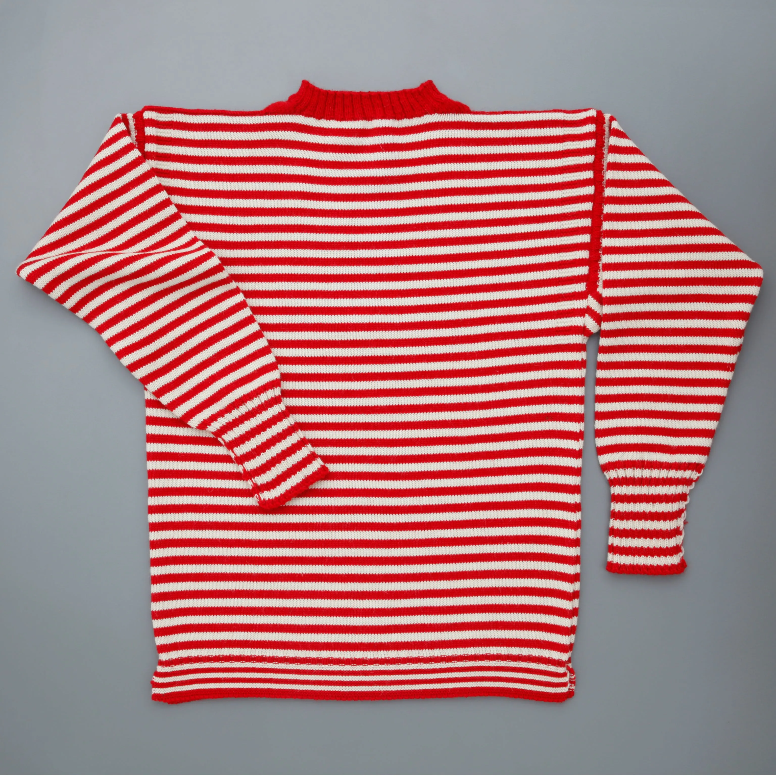 Guernsey Sweater Red Stripe