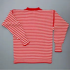 Guernsey Sweater Red Stripe