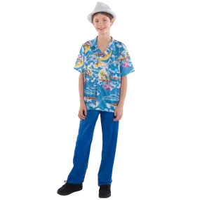 Hawaiian Shirt And Pants Set - Kids