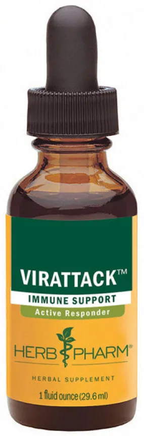 HERB PHARM - Virattack with Lomatium for Active Immune System Support  - 1 fl. oz. (29.6 ml)