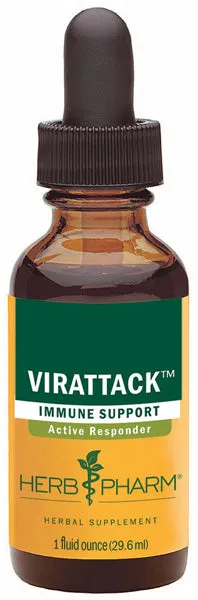 HERB PHARM - Virattack with Lomatium for Active Immune System Support  - 1 fl. oz. (29.6 ml)