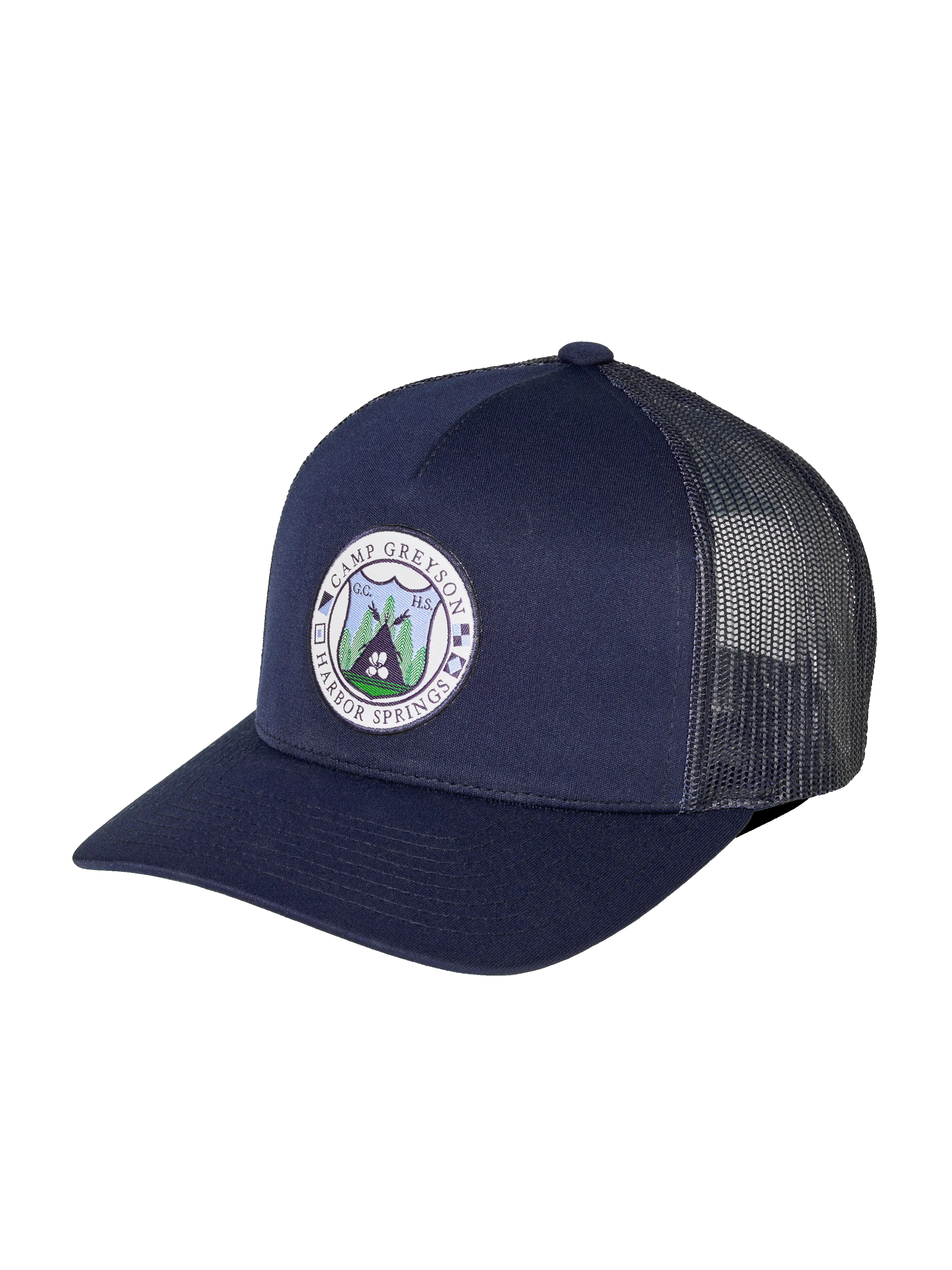 H.S. Circle Shield Trucker Hat