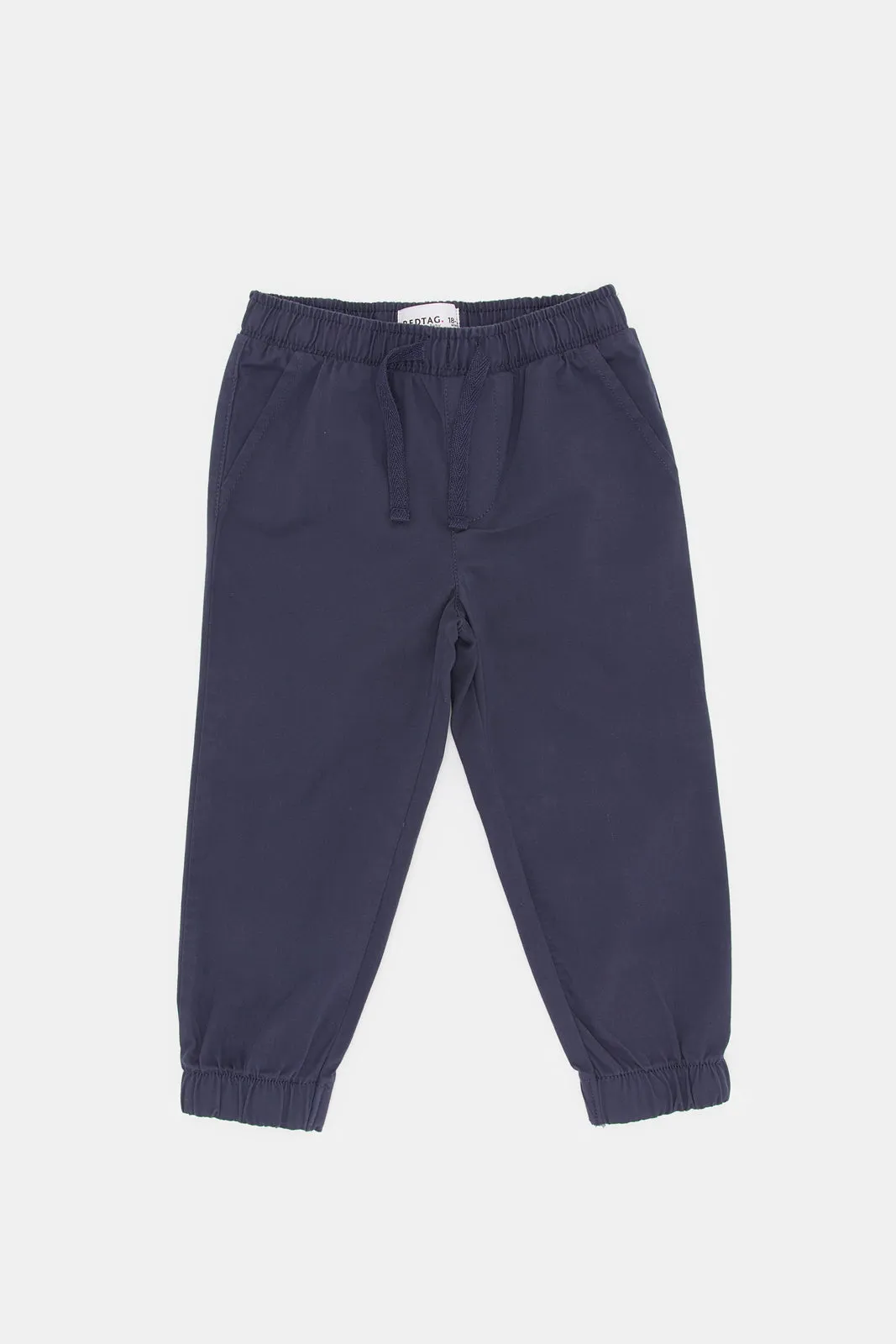 Infant Boys Navy Twill Chino Jogger