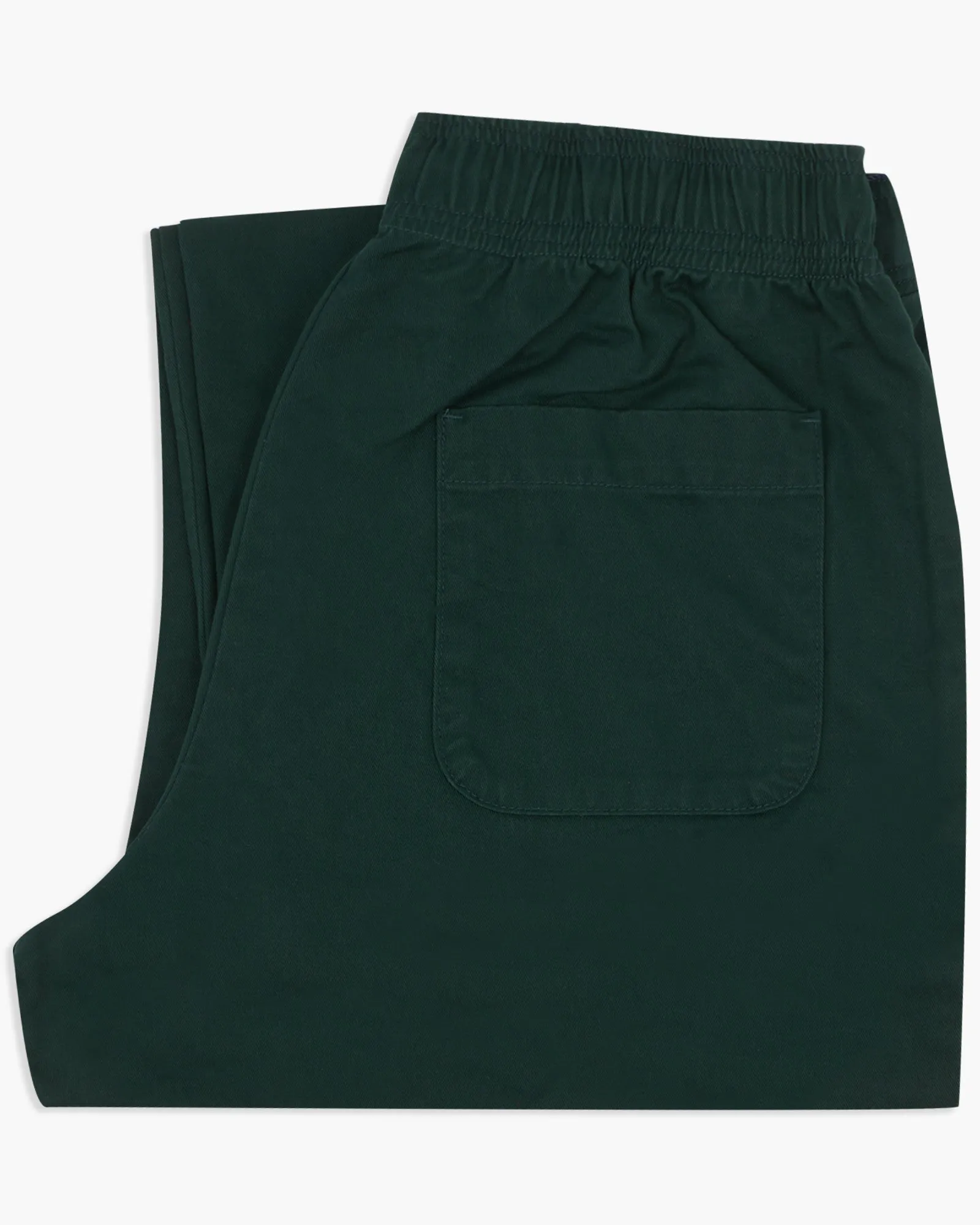 Japan Blue Easy Buggy Elastic Waist Trouser - Green