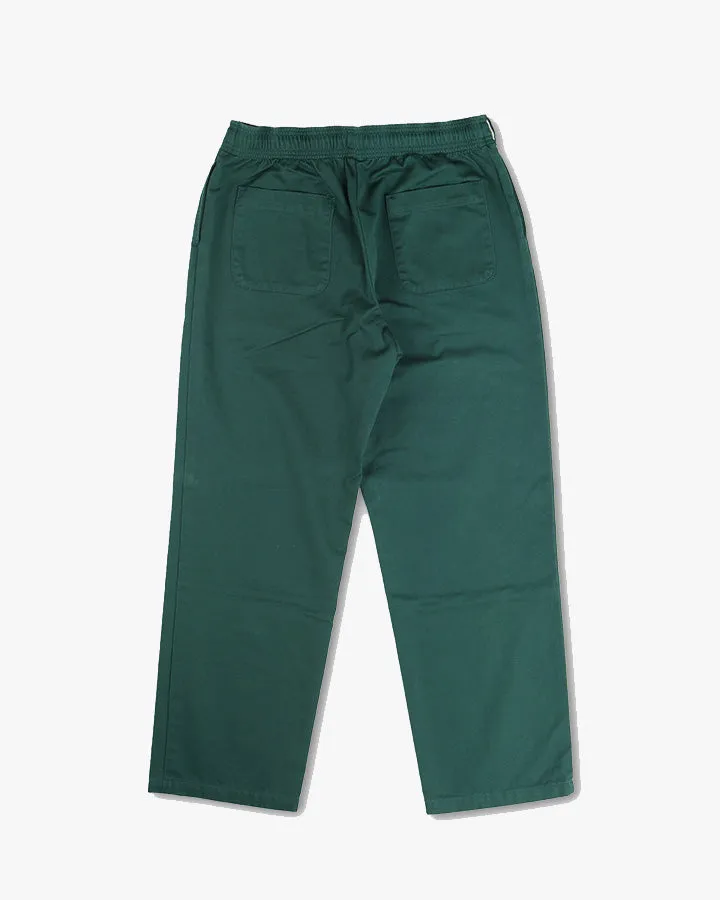 Japan Blue Easy Buggy Elastic Waist Trouser - Green