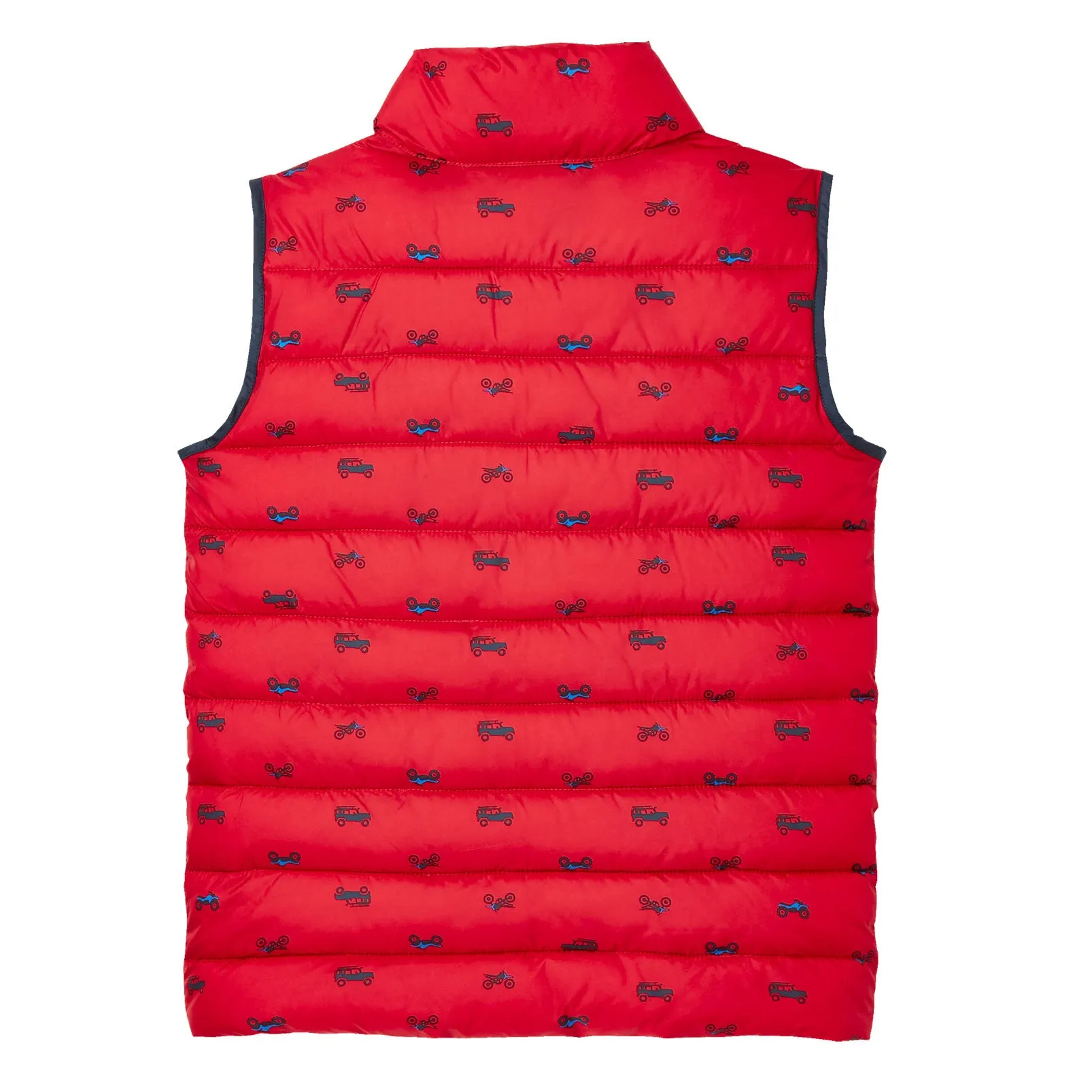 Joules Boy Flip It Reversible Printed Gilet