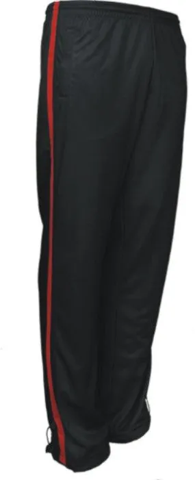 Kids Elite Sports Track Pants - Black/Red