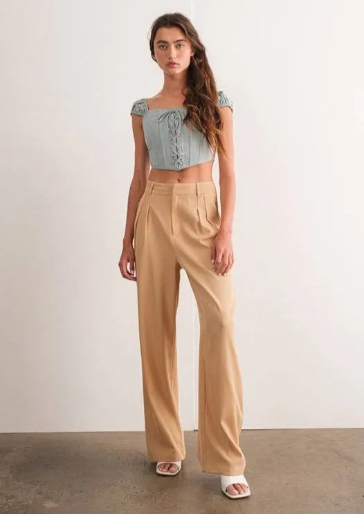 Lizzy High Waist Trouser