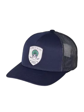 Members Only Wise Wolf Shield Trucker Hat