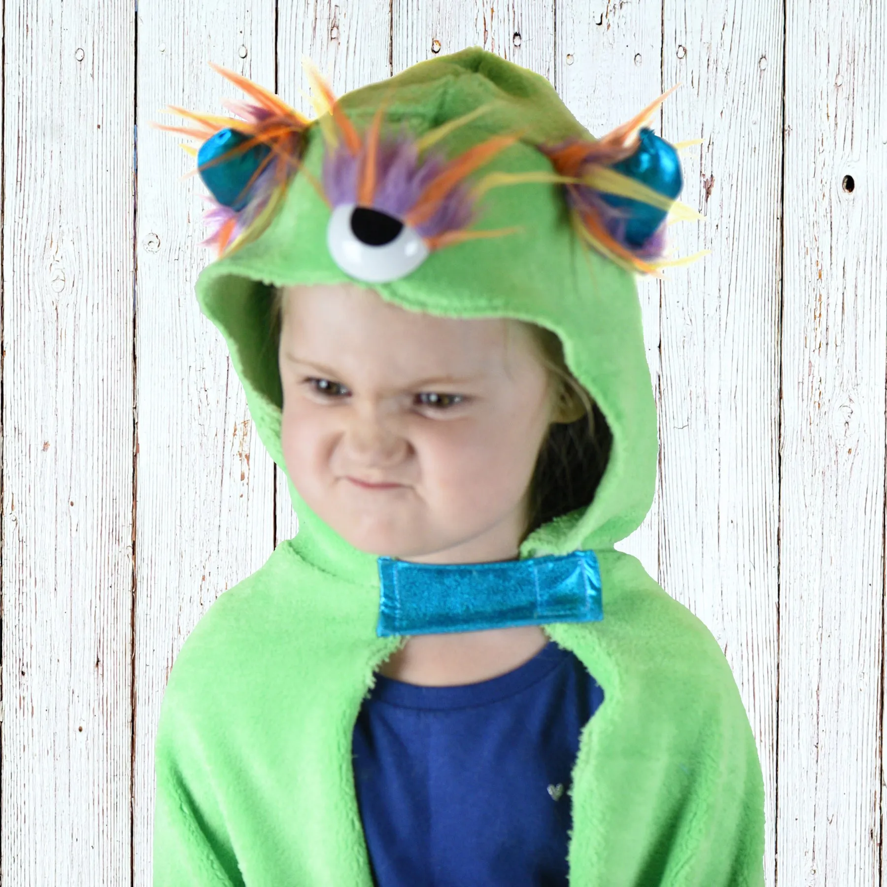 Monster Cape Costume for Imaginative Play and Halloween