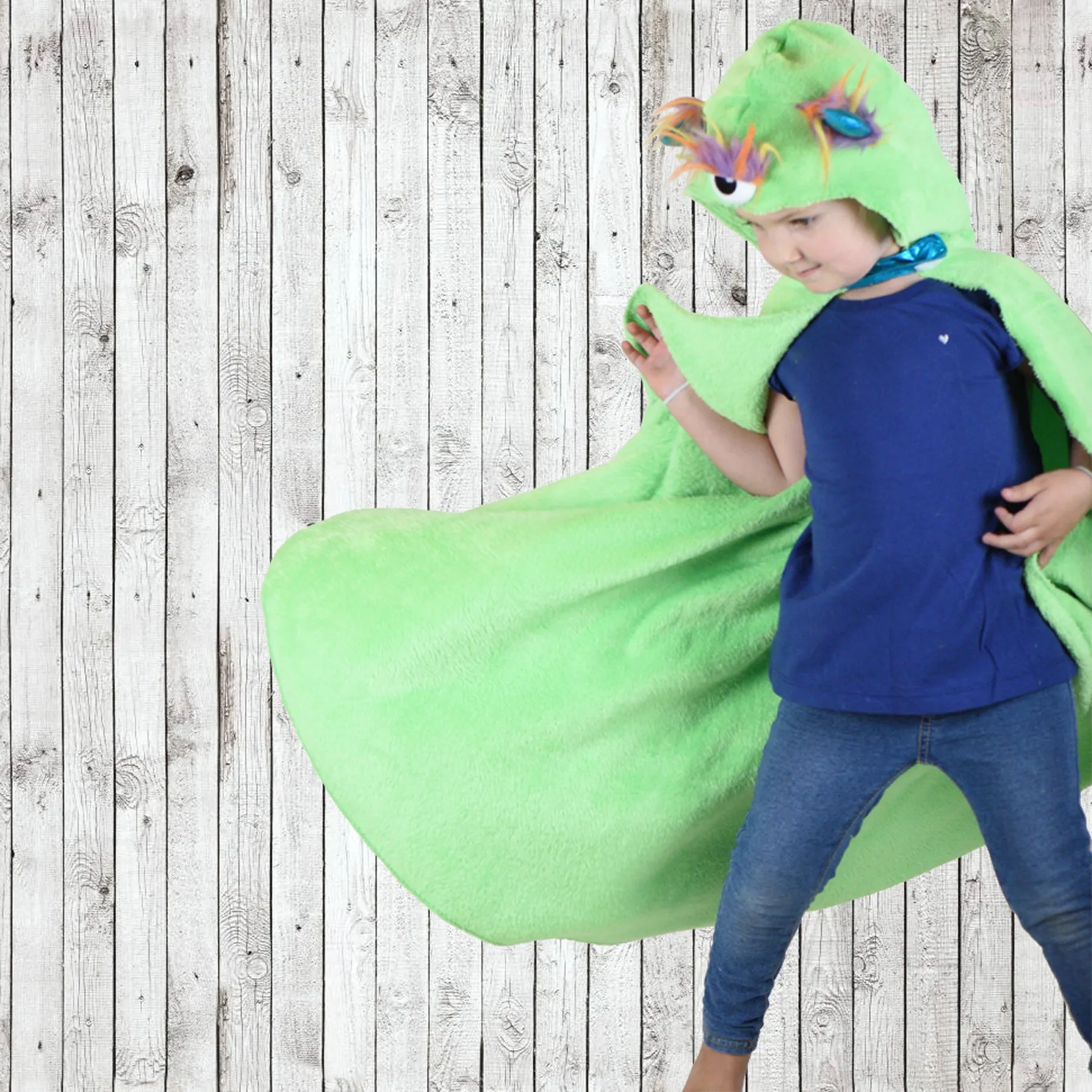 Monster Cape Costume for Imaginative Play and Halloween