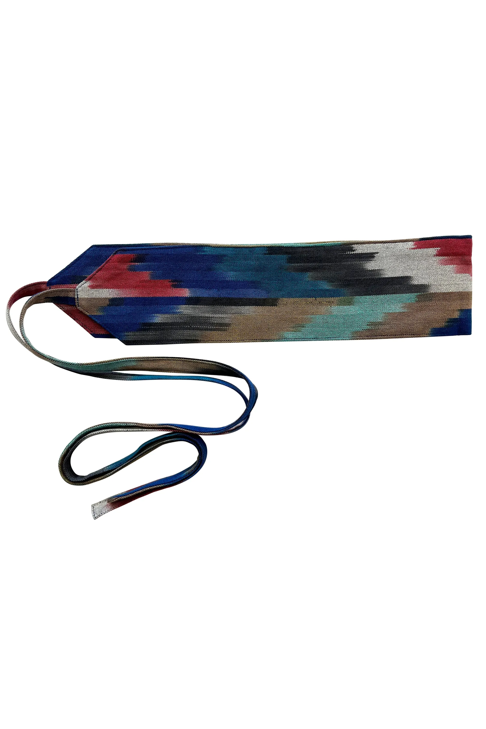 NEW! IKAT Wrap Belt Symmetry