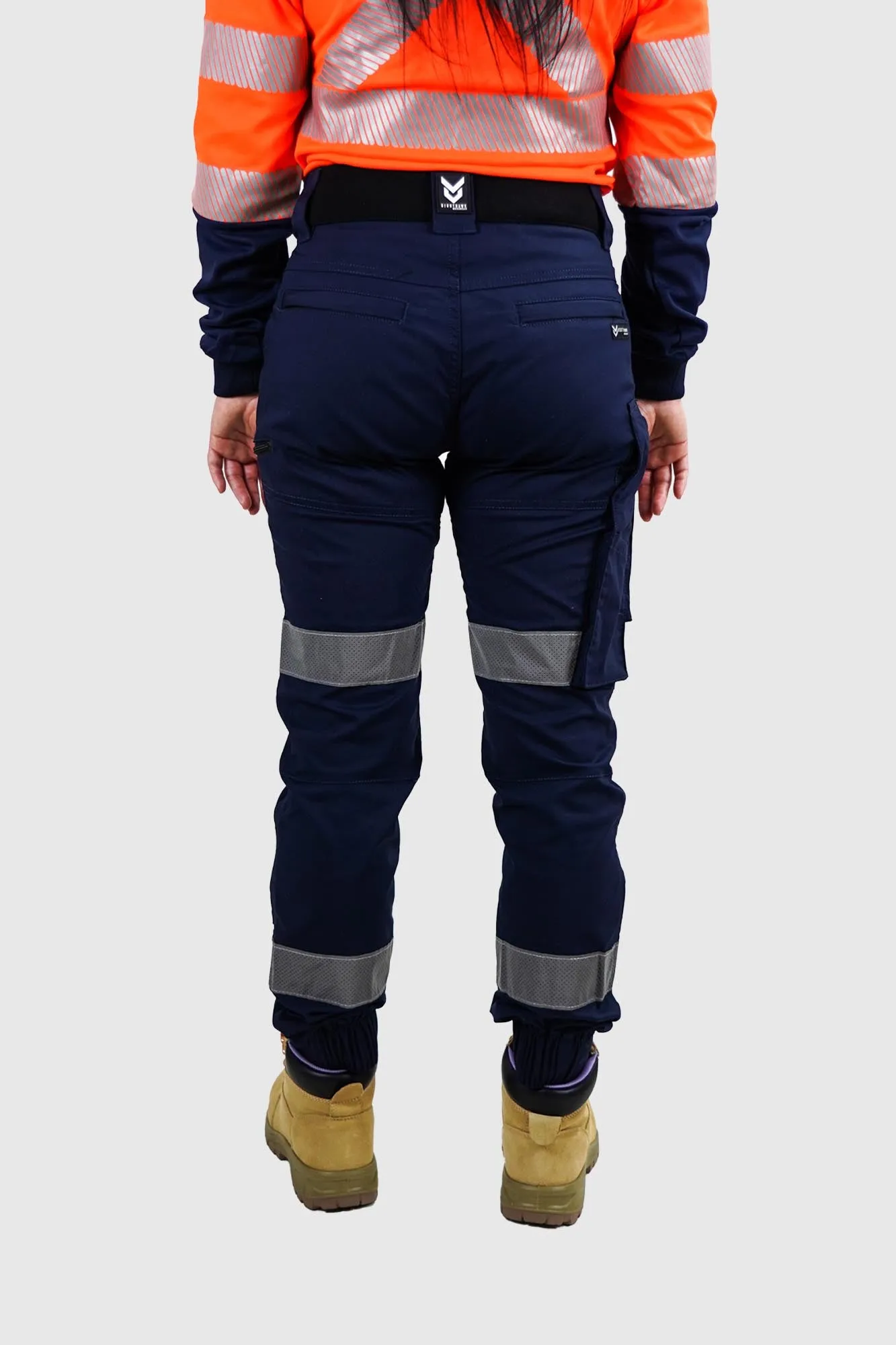 Nighthawk Workwear Reflective Chino v2 Blue Ladies