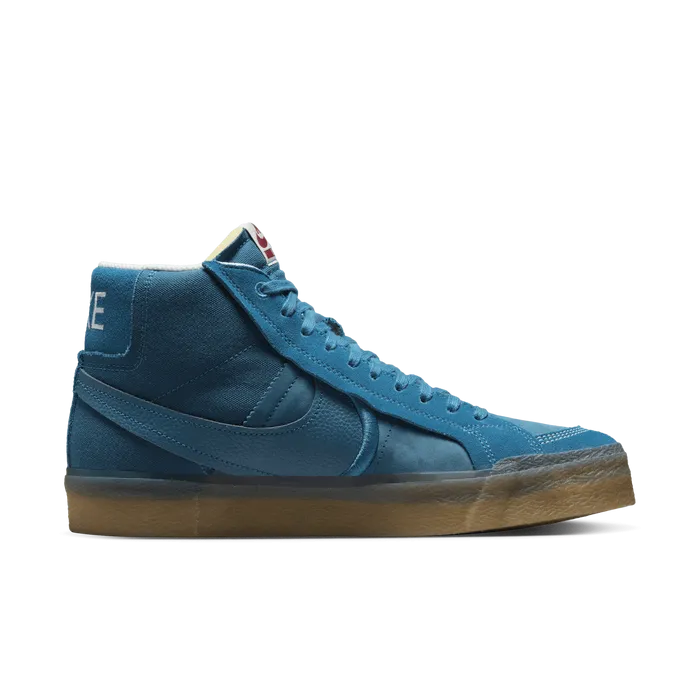 Nike SB Zoom Blazer Mid Premium Plus - Green Abyss/Phantom/Gum Yellow