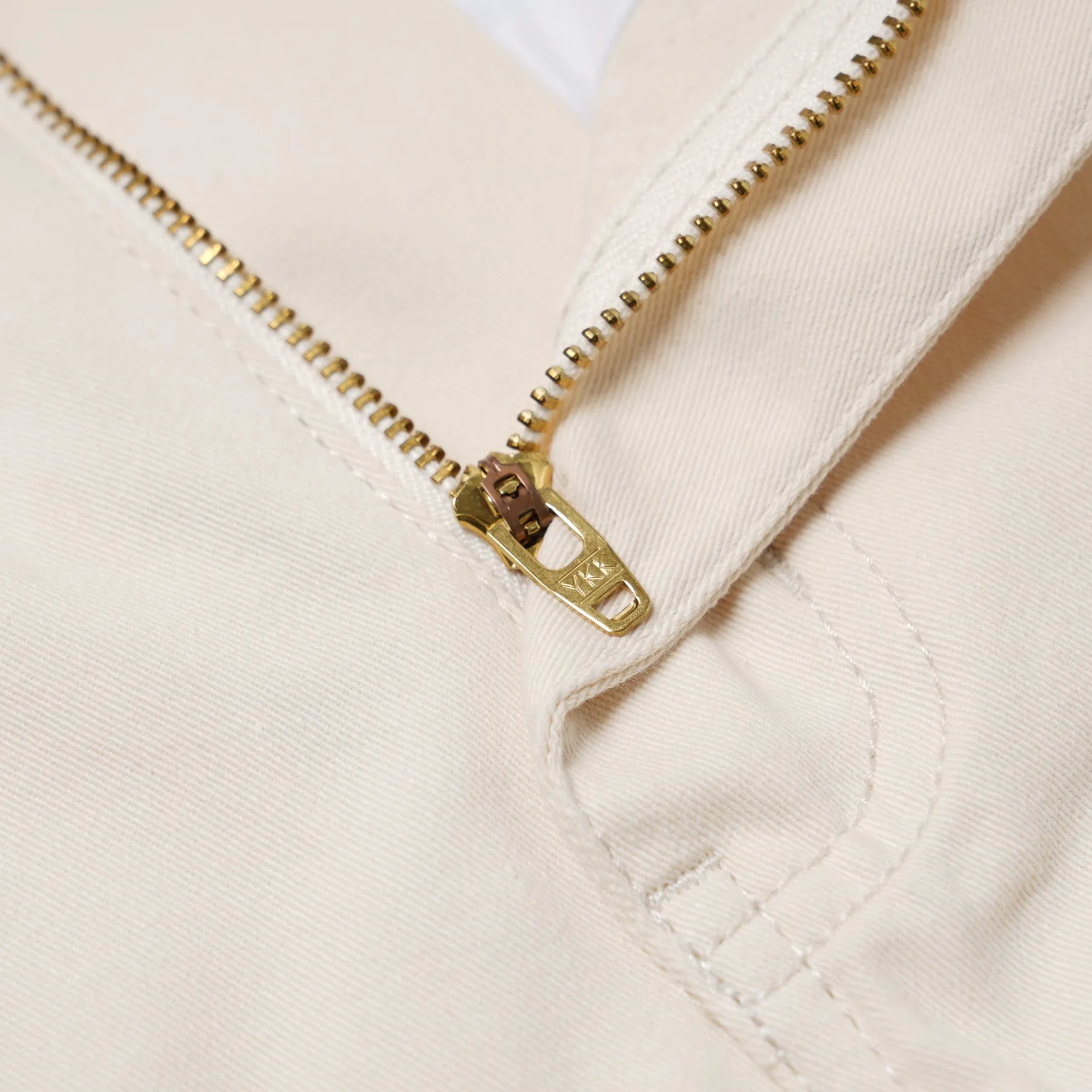 OG HAWORTH ONE TUCK PANTS - CREAM